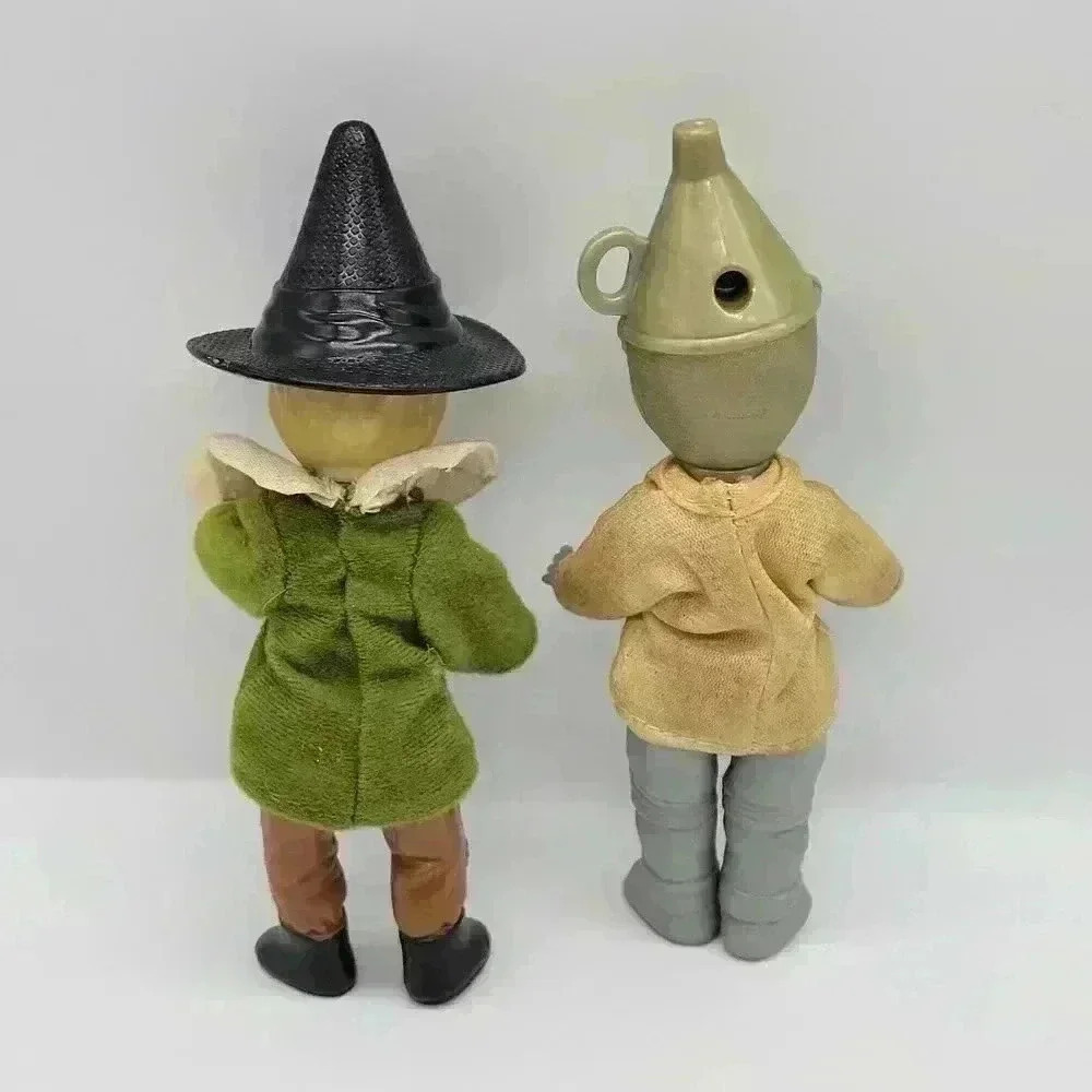 2 McDonalds Mini Figurines The Wizard of Oz Madame Alexander Scarecrow & Tin Man - Picture 6 of 12